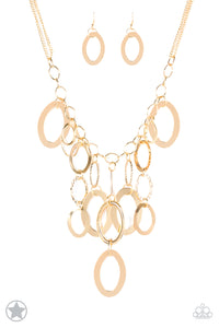 A Golden Spell Paparazzi Necklace Set