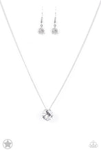 Load image into Gallery viewer, What A Gem - White Paparazzi Necklace Set
