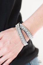 Load image into Gallery viewer, Shimmer and Sass - Blue Paparazzi Bracelet
