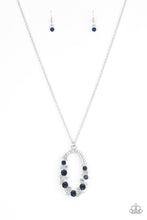 Load image into Gallery viewer, Spotlight Social Blue Paparazzi Necklace Set
