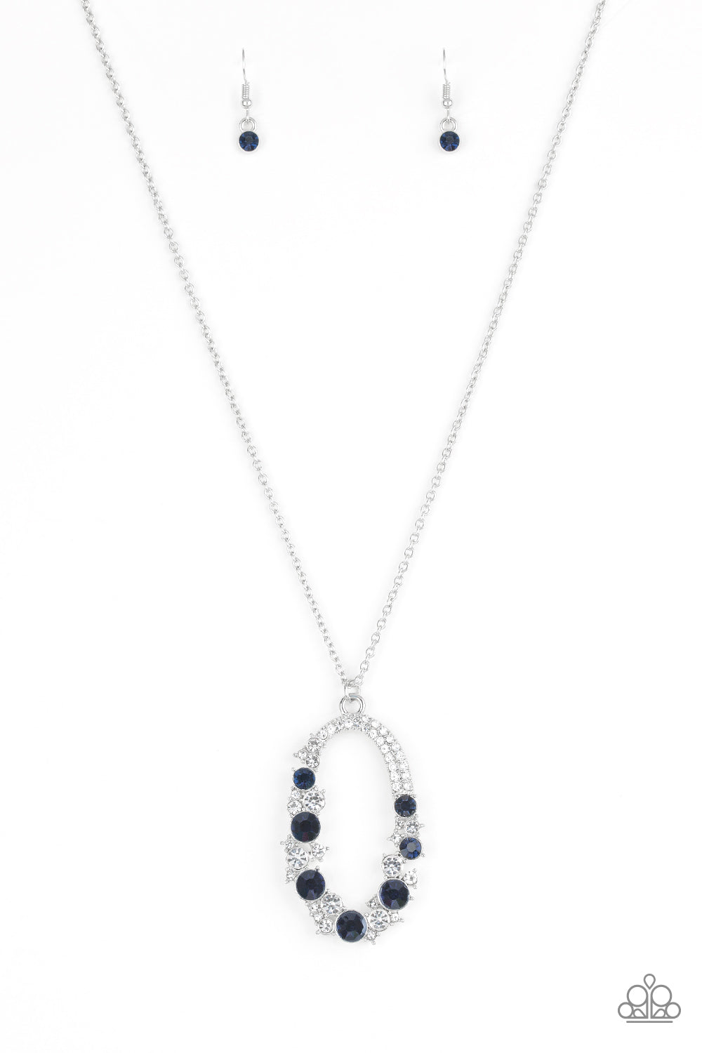 Spotlight Social Blue Paparazzi Necklace Set