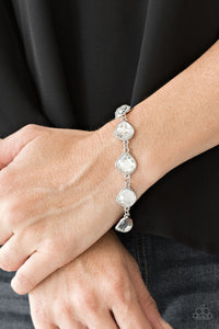 Perfect Imperfection White Paparazzi Bracelet