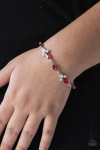 At Any Cost - Red Paparazzi Bracelet