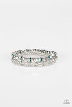 Load image into Gallery viewer, Let There BEAM Light Blue Paparazzi Bracelet
