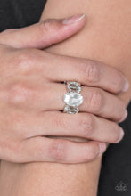 Load image into Gallery viewer, Supreme Bling -White Paparazzi Ring
