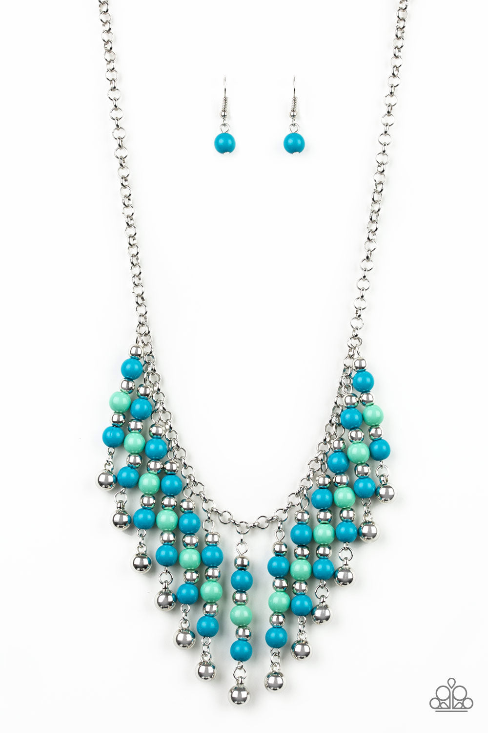 Your SUNDAES Best - Blue Paparazzi Necklace Set