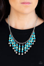 Load image into Gallery viewer, Your SUNDAES Best - Blue Paparazzi Necklace Set
