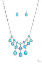 Load image into Gallery viewer, Mermaid Marmalade - Blue Paparazzi Necklace Set
