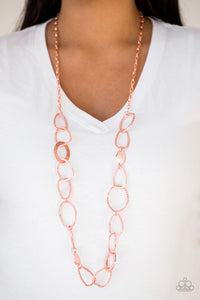 Metro Nouveau - Copper Necklace Set