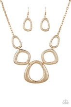 Load image into Gallery viewer, Backstreet Bandit - Gold Paparazzi Necklace Set
