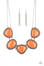 Load image into Gallery viewer, Viva La VIVID - Orange Paparazzi Necklace Set
