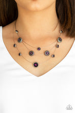 Load image into Gallery viewer, SHEER Thing! - Purple Paparazzi Necklace Set
