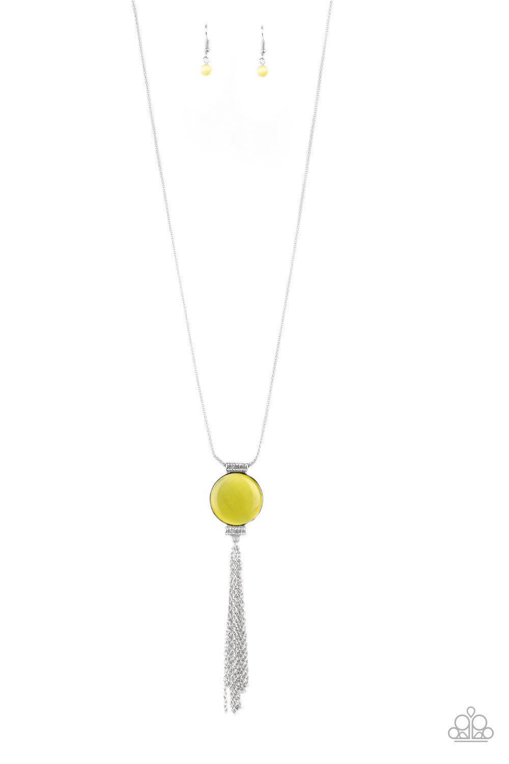 Happy As Can BEAM - Yellow Paparazzi Necklace Set