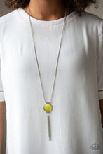 Load image into Gallery viewer, Happy As Can BEAM - Yellow Paparazzi Necklace Set
