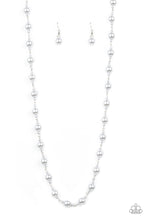 Load image into Gallery viewer, Behind The Scenes - Silver Paparazzi Necklace Set
