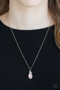 Diamonds For Days - Pink Paparazzi Necklace Set