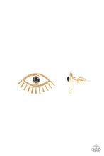 Load image into Gallery viewer, Don&#39;t Blink - Gold Paparazzi Earrings
