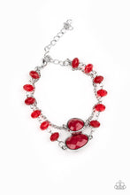 Load image into Gallery viewer, Crowd Pleaser Red Paparazzi Bracelet
