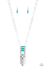 Load image into Gallery viewer, Triassic Era - Blue Paparazzi Necklace
