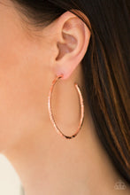 Load image into Gallery viewer, A Double Take - Copper Paparazzi Earrings
