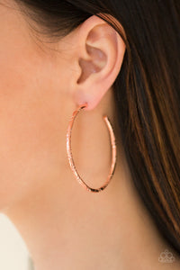 A Double Take - Copper Paparazzi Earrings