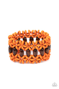 Bali Beach Retreat - Orange Paparazzi Bracelet