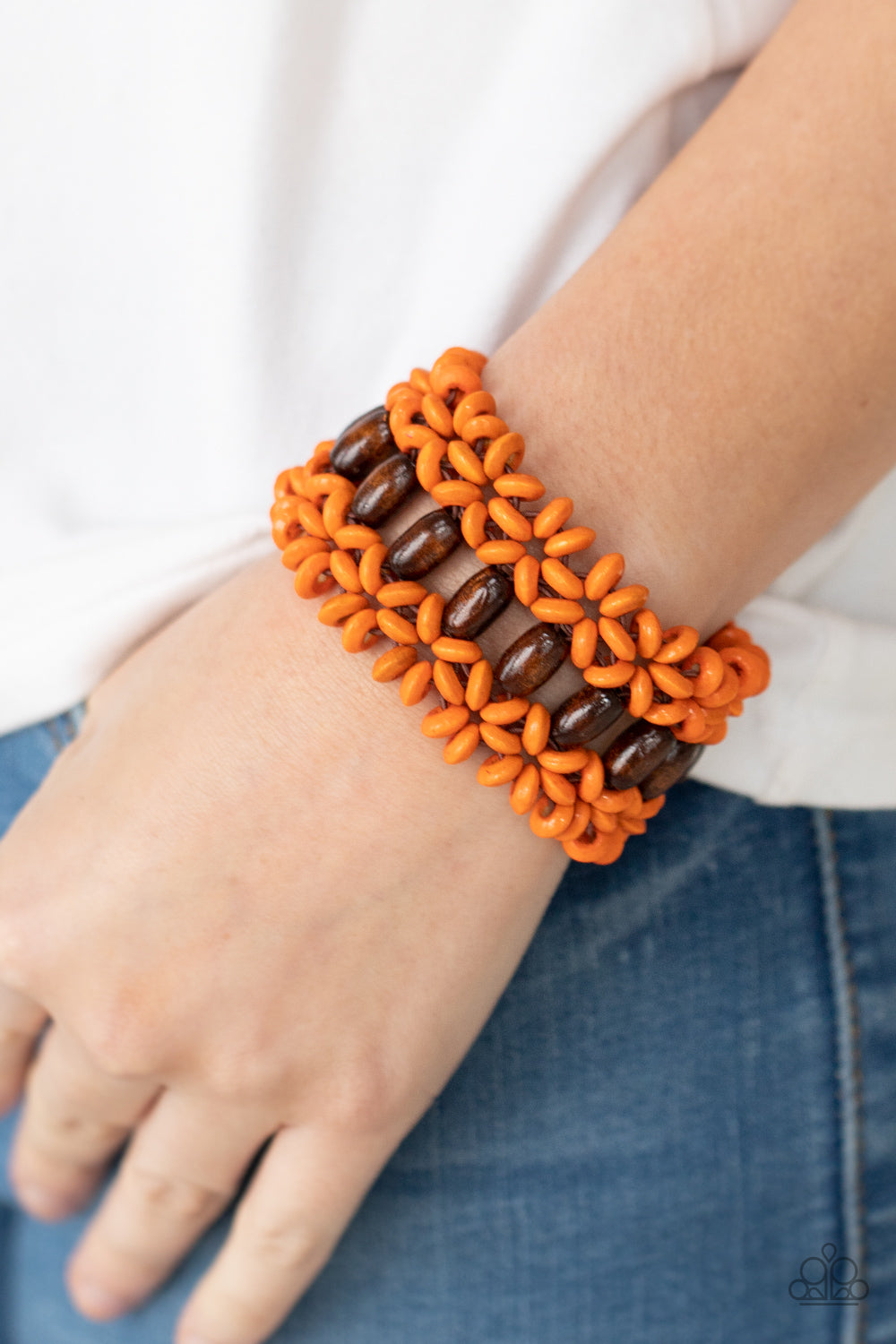 Bali Beach Retreat - Orange Paparazzi Bracelet