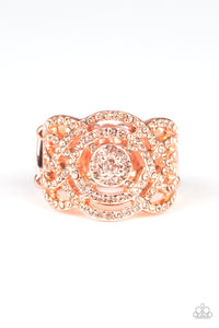 COUNTESS to Ten - Copper Paparazzi Ring