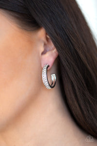 Cash Flow - White Paparazzi Earrings