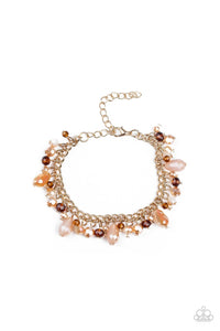 Catwalk Crawl - Gold Paparazzi Bracelet