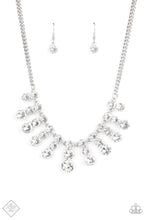 Load image into Gallery viewer, Celebrity Couture - White Paparazzi Necklace Set
