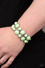 Load image into Gallery viewer, Confection Connection - Green Paparazzi Bracelet
