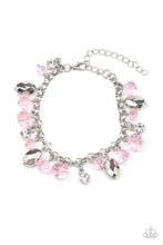 Load image into Gallery viewer, Dazing Dazzle - Pink Paparazzi Bracelet
