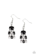 Load image into Gallery viewer, Demurely Devine - Black Paparazzi Earrings
