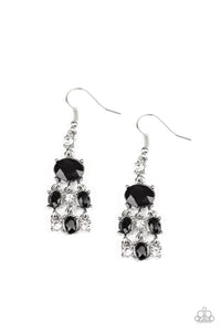 Demurely Devine - Black Paparazzi Earrings