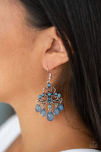 Load image into Gallery viewer, Dip It GLOW - Blue Paparazzi Earrings
