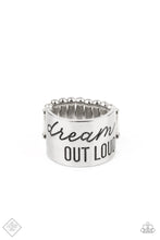 Load image into Gallery viewer, Dream Louder - Silver Ring
