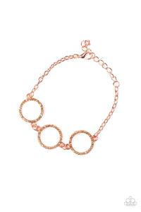 Dress The Part - Copper Paparazzi Bracelet