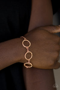 Dress The Part - Copper Paparazzi Bracelet