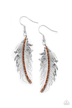 Load image into Gallery viewer, Fearless Flock - Brown Paparazzi Earrings
