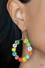 Load image into Gallery viewer, Festively Flower Child - Multi Color Paparazzi Earrings
