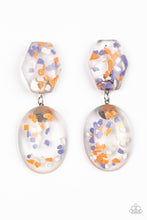 Load image into Gallery viewer, Flaky Fashion - Orange Paparazzi Earrings
