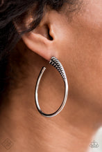 Load image into Gallery viewer, Fully Loaded - Silver Paparazzi Earrings
