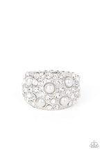 Load image into Gallery viewer, Gatsbys Girl - White Paparazzi Ring
