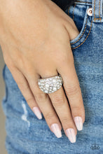 Load image into Gallery viewer, Gatsbys Girl - White Paparazzi Ring
