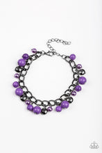 Load image into Gallery viewer, Hold My Drink - Purple Paparazzi Bracelet
