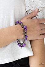 Load image into Gallery viewer, Hold My Drink - Purple Paparazzi Bracelet
