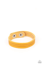 Load image into Gallery viewer, Life is WANDER-ful - Yellow Paparazzi Bracelet
