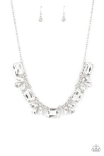 Load image into Gallery viewer, Long Live Sparkle - White Paparazzi Necklace set
