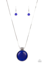 Load image into Gallery viewer, Look Into My Aura - Blue Paparazzi Necklace Set
